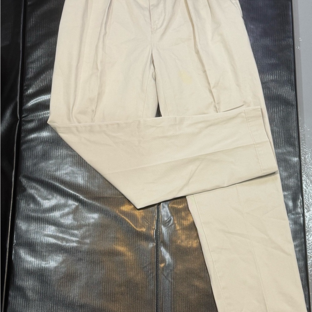 Men's Polo by Ralph Lauren Khaki Dress Pants 32x32 Vintage